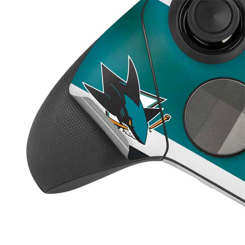 NHL San Jose Sharks Jersey Xbox Elite Wireless Controller Series 2 Skin