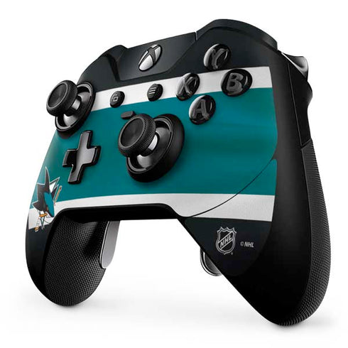 NHL San Jose Sharks Jersey Xbox One Elite Controller Skin