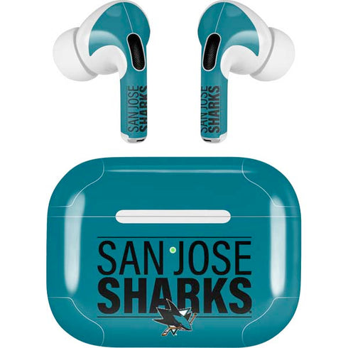 NHL San Jose Sharks Lineup AirPods Pro 2nd Gen Skin