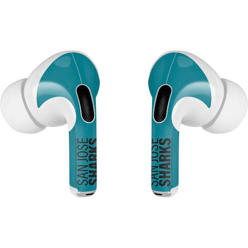 NHL San Jose Sharks Lineup AirPods Pro 2nd Gen Skin
