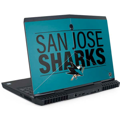 NHL San Jose Sharks Lineup Dell Alienware Skin