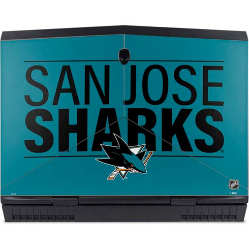 NHL San Jose Sharks Lineup Dell Alienware Skin