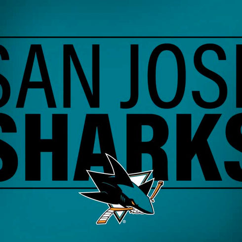 NHL San Jose Sharks Lineup Dell Alienware Skin