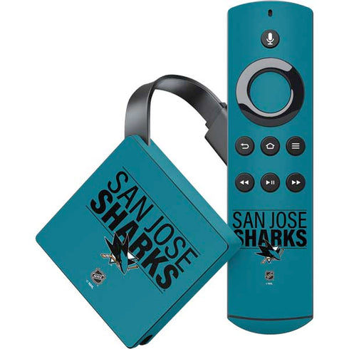 NHL San Jose Sharks Lineup Amazon Fire TV Skin