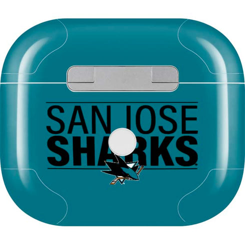 NHL San Jose Sharks Lineup Apple AirPods (3rd Gen 2021) Skin