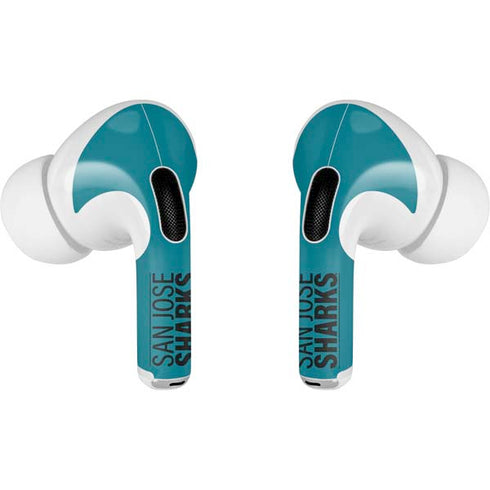 NHL San Jose Sharks Lineup Apple AirPods Pro Skin