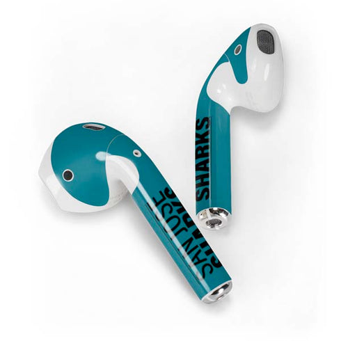 NHL San Jose Sharks Lineup Apple AirPods Skin