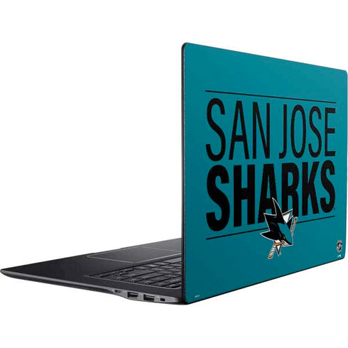NHL San Jose Sharks Lineup Ativ Book 9 (15.6in 2014) Skin