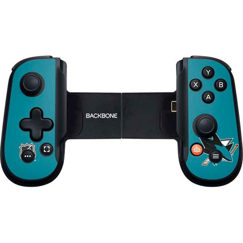 NHL San Jose Sharks Lineup Backbone One for iPhone Game Controller Skin