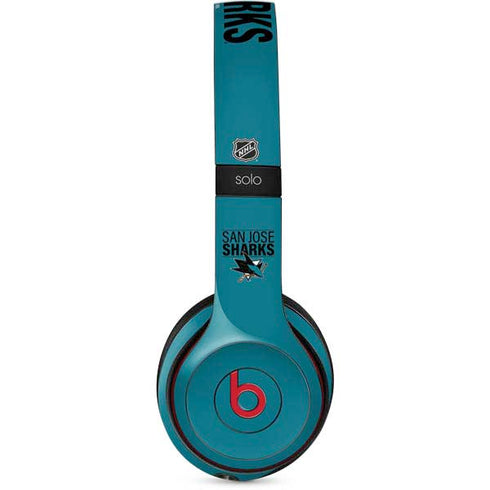 NHL San Jose Sharks Lineup Beats Solo 2 Wireless Skin