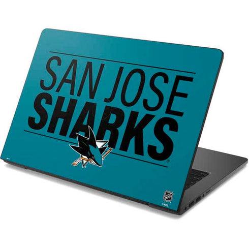 NHL San Jose Sharks Lineup Dell Chromebook Skin