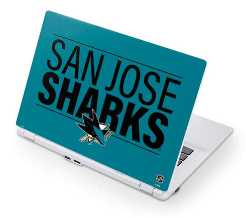 NHL San Jose Sharks Lineup Acer Chromebook Skin