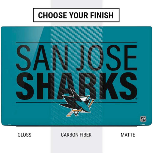 NHL San Jose Sharks Lineup Dell Vostro Skin