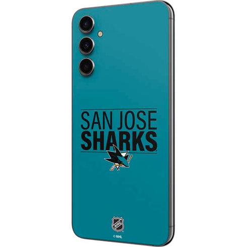 NHL San Jose Sharks Lineup Galaxy A14 5G Skin