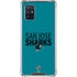 NHL San Jose Sharks Lineup Galaxy A71 5G Clear Case