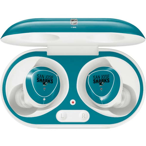 NHL San Jose Sharks Lineup Galaxy Buds Plus Skin