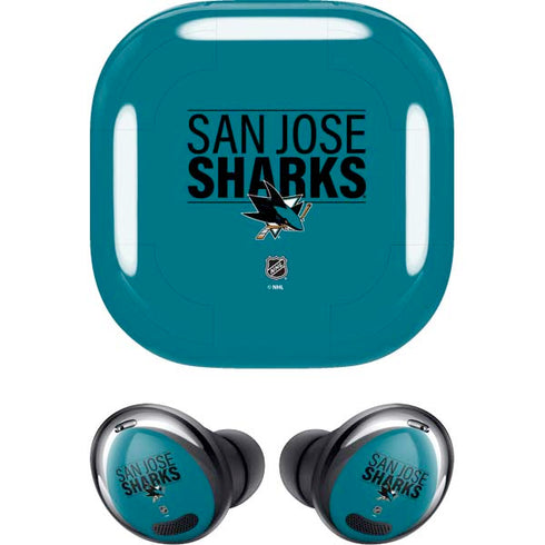 NHL San Jose Sharks Lineup Galaxy Buds Pro Skin