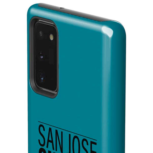NHL San Jose Sharks Lineup Galaxy Note20 5G Pro Case