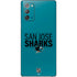 NHL San Jose Sharks Lineup Galaxy Note20 5G Skin