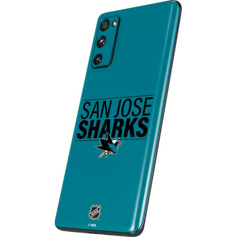 NHL San Jose Sharks Lineup Galaxy S20 Fan Edition Skin