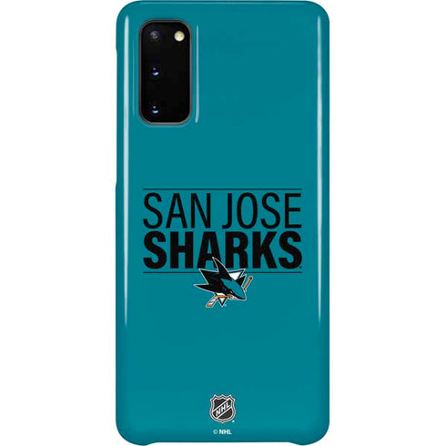 NHL San Jose Sharks Lineup Galaxy S20 Lite Case