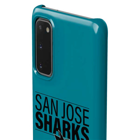 NHL San Jose Sharks Lineup Galaxy S20 Lite Case