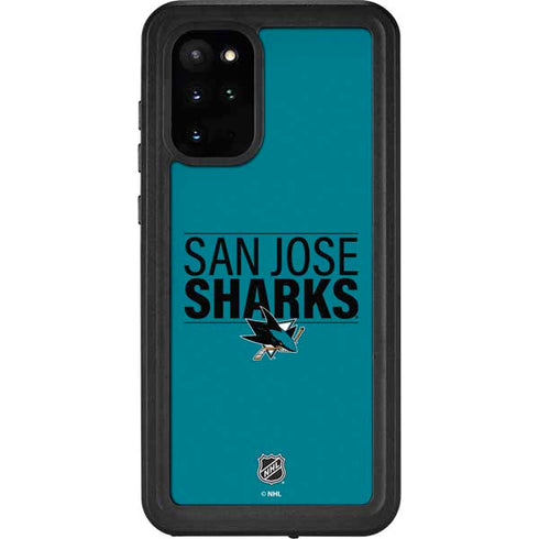 NHL San Jose Sharks Lineup Galaxy S20 Plus Waterproof Case