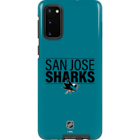 NHL San Jose Sharks Lineup Galaxy S20 Pro Case
