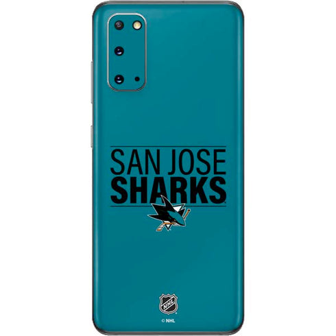 NHL San Jose Sharks Lineup Galaxy S20 Skin