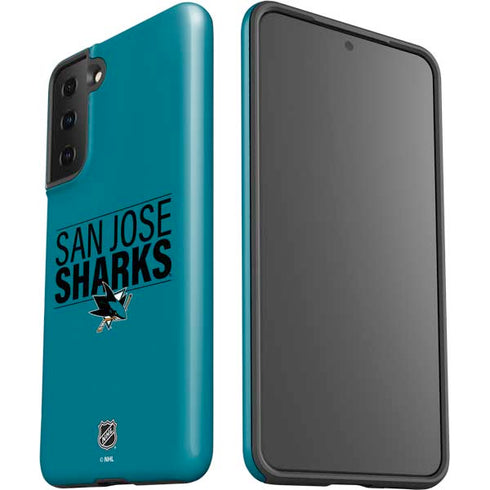 NHL San Jose Sharks Lineup Galaxy S21 FE Pro Case