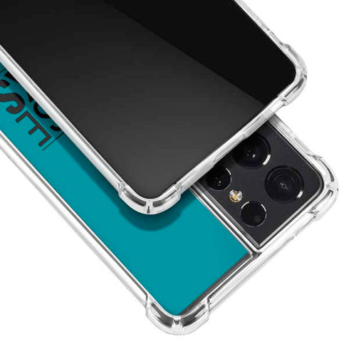 NHL San Jose Sharks Lineup Galaxy S21 Ultra 5G Clear Case