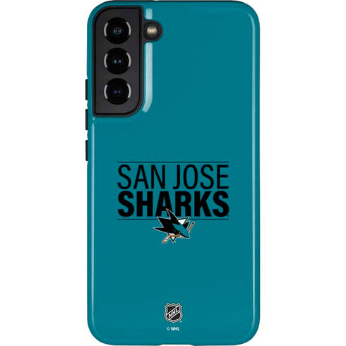 NHL San Jose Sharks Lineup Galaxy S22 Plus Pro Case