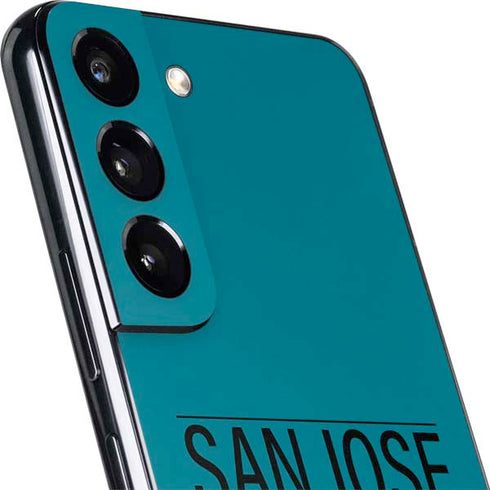 NHL San Jose Sharks Lineup Galaxy S22 Plus Skin