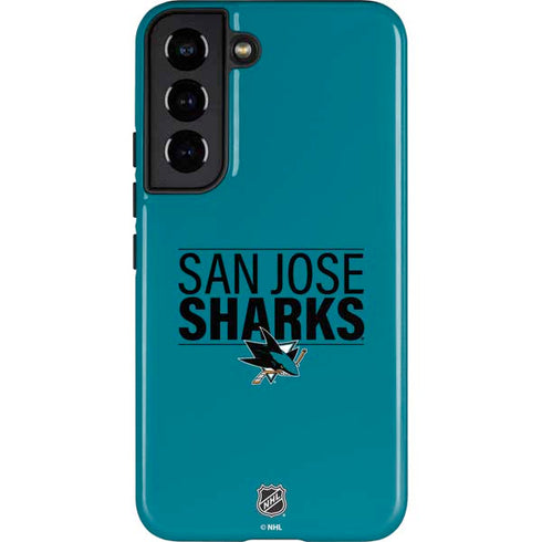 NHL San Jose Sharks Lineup Galaxy S22 Pro Case