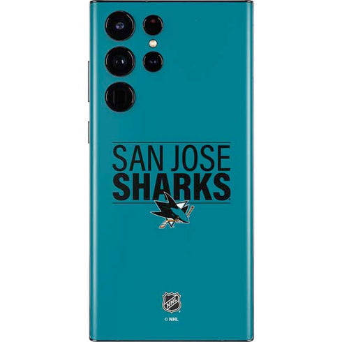 NHL San Jose Sharks Lineup Galaxy S22 Ultra Skin