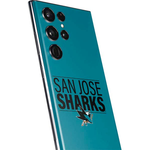 NHL San Jose Sharks Lineup Galaxy S22 Ultra Skin