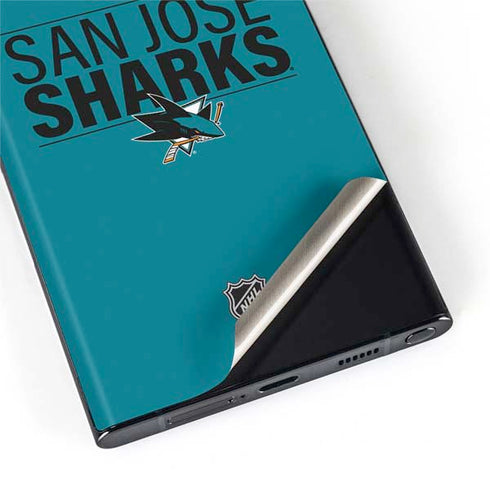 NHL San Jose Sharks Lineup Galaxy S22 Ultra Skin