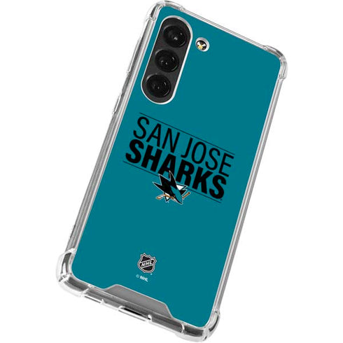 NHL San Jose Sharks Lineup Galaxy S23 Clear Case