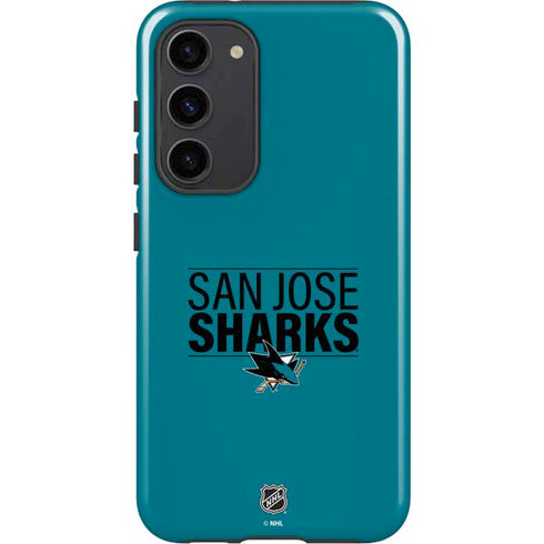 NHL San Jose Sharks Lineup Galaxy S23 Plus Pro Case