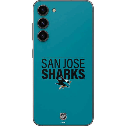 NHL San Jose Sharks Lineup Galaxy S23 Plus Skin
