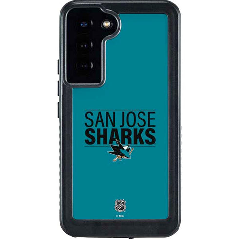 NHL San Jose Sharks Lineup Galaxy S23 Plus Waterproof Case