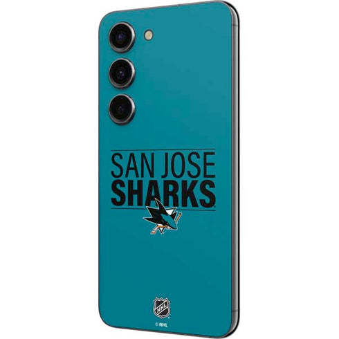 NHL San Jose Sharks Lineup Galaxy S23 Skin