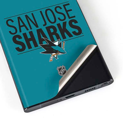 NHL San Jose Sharks Lineup Galaxy S23 Ultra Skin