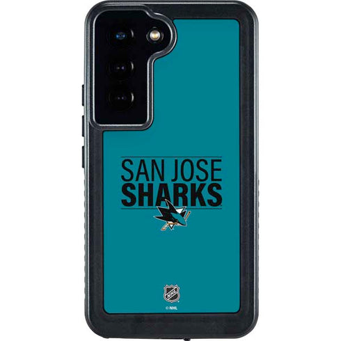 NHL San Jose Sharks Lineup Galaxy S23 Waterproof Case
