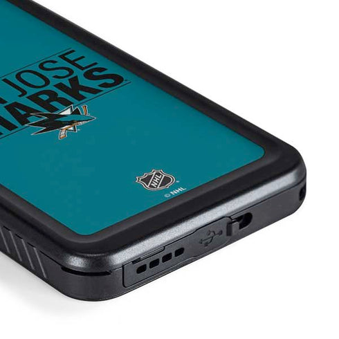 NHL San Jose Sharks Lineup Galaxy S23 Waterproof Case