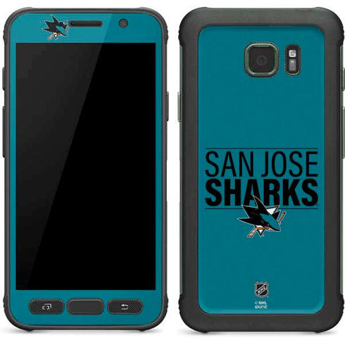 NHL San Jose Sharks Lineup Galaxy S7 Active Skin