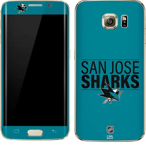 NHL San Jose Sharks Lineup Galaxy S7 Edge Skin