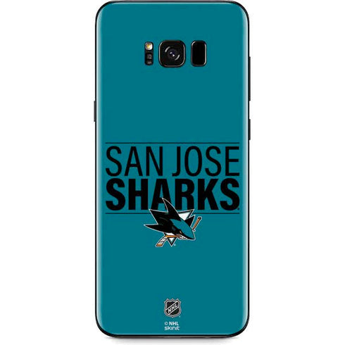NHL San Jose Sharks Lineup Galaxy S8 Skin