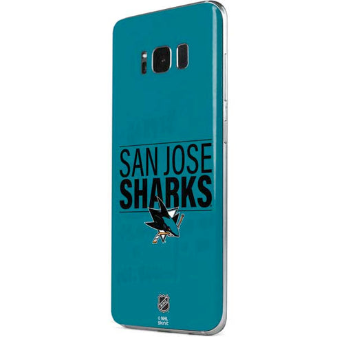 NHL San Jose Sharks Lineup Galaxy S8 Skin