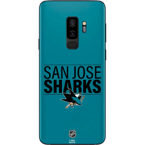 NHL San Jose Sharks Lineup Galaxy S9 Plus Skin